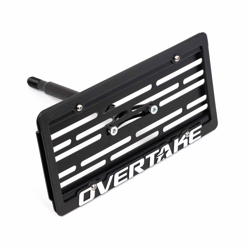 Overtake MaxxAdjust License Plate Relocation Kit – Subaru 08-14 WRX / STI, 05-09 Legacy, 08-11 Impreza