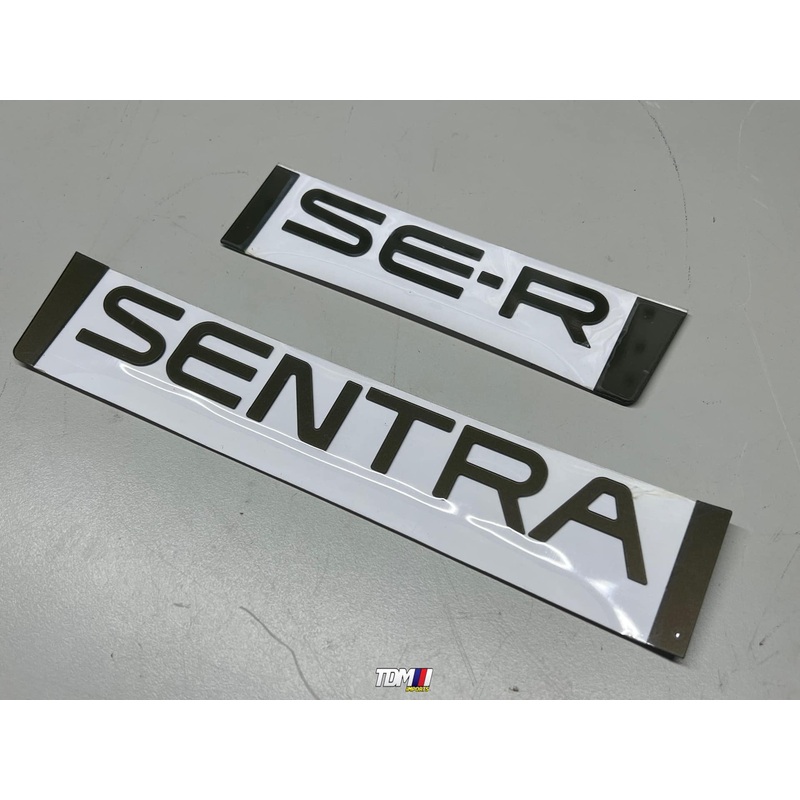 TDMi Reproduction | B13 Sentra and SE-R trunk badge Combo