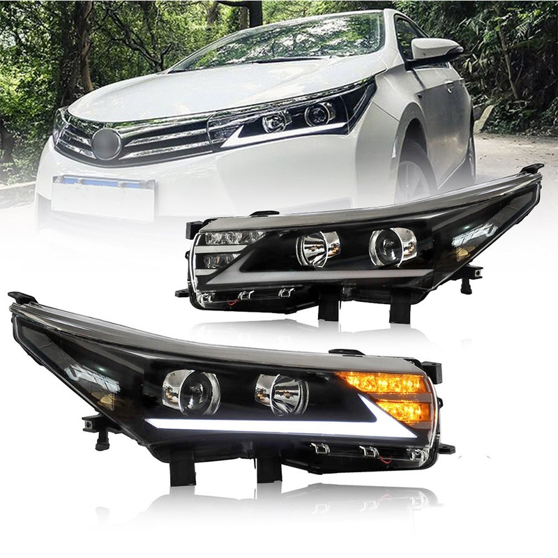 VLAND 14-17 Corolla LED Headlights | Not Fit For American/Australian/European Car Models
