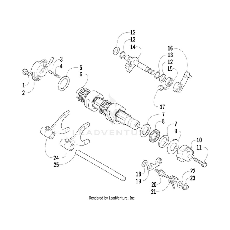 Washer,Thrust Bearing By Arctic Cat