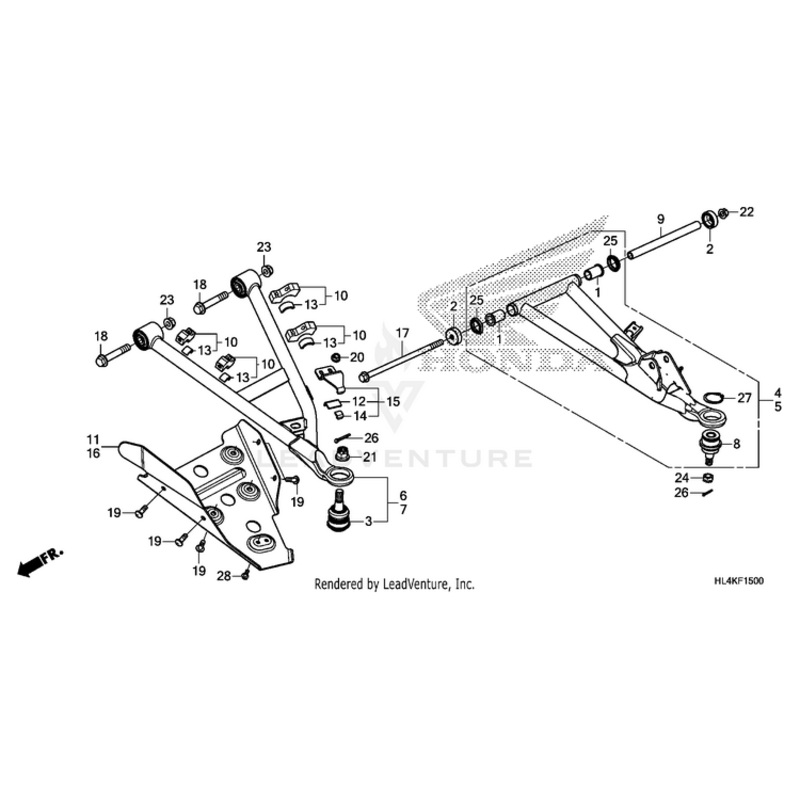 Pin, Split (3.0X18) by Honda