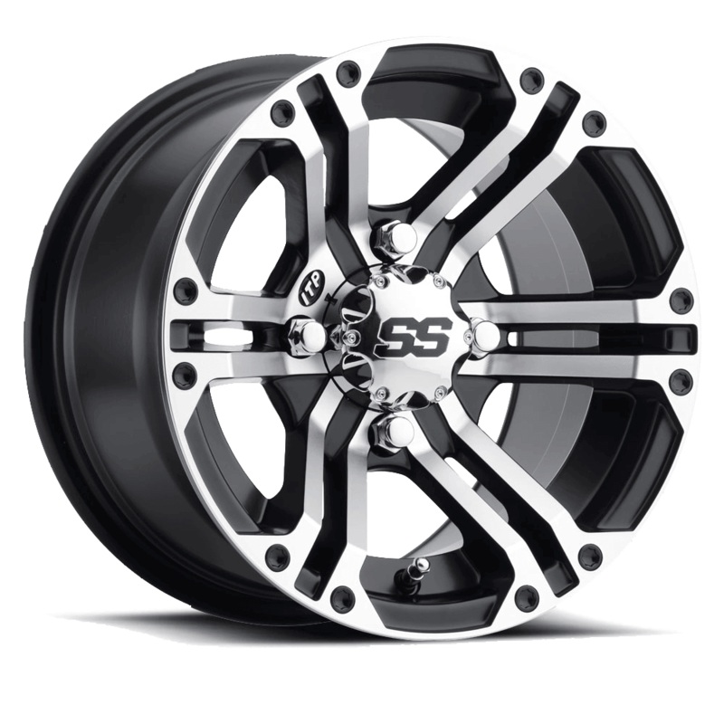 SS Alloy SS212 14×8 Black Wheel by ITP