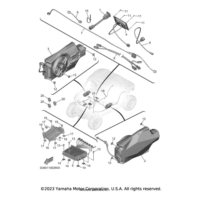 Switch Assembly by Yamaha