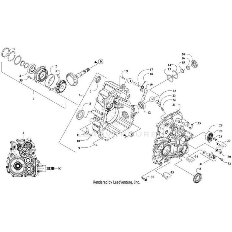 Switch,Gear-Transaxle (Hr) By Arctic Cat