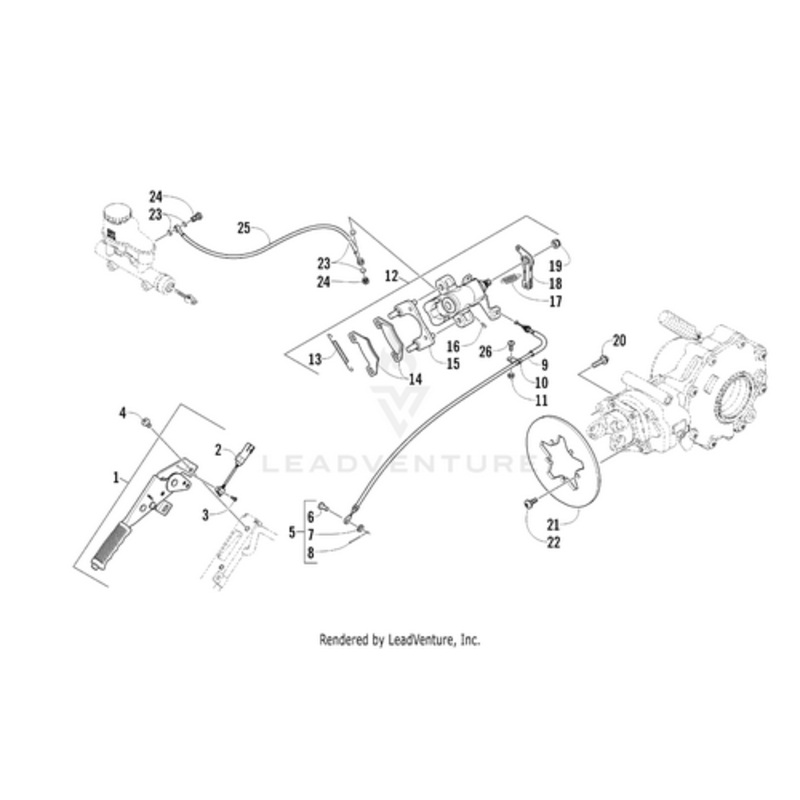 Actuator Lever by Arctic Cat