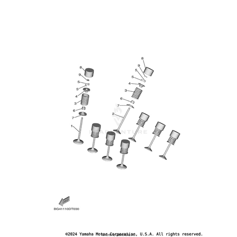 Adjusting Pad 2 (2.25) by Yamaha