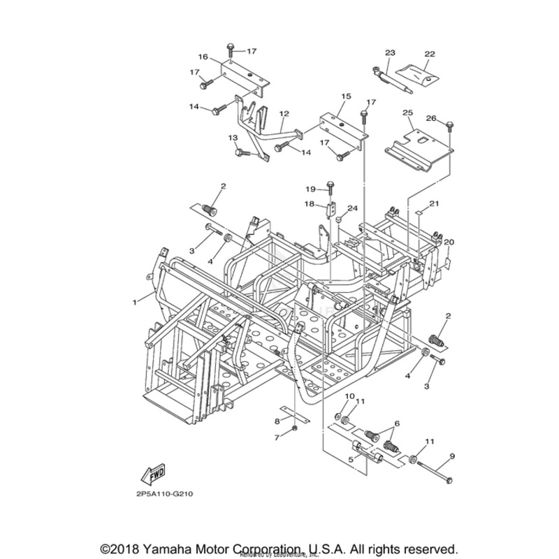 Bracket Under by Yamaha