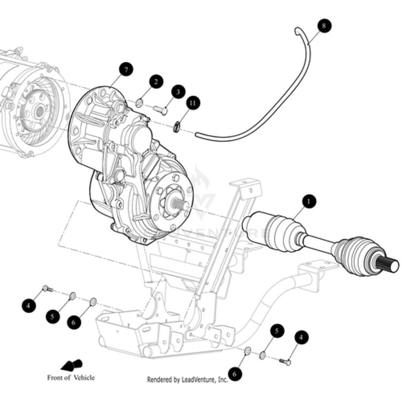 Breather Hose by Arctic Cat