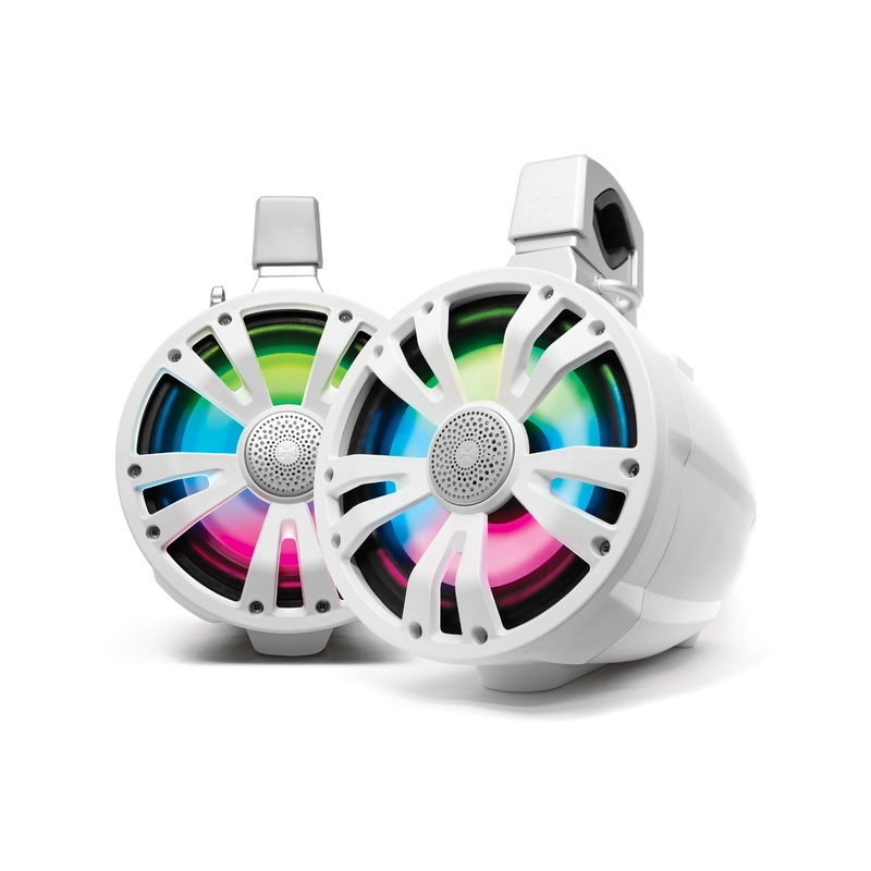 Extreme Tower 2-Pack 8  Speaker 2  Non-Amplified Speakers White by EcoXGear