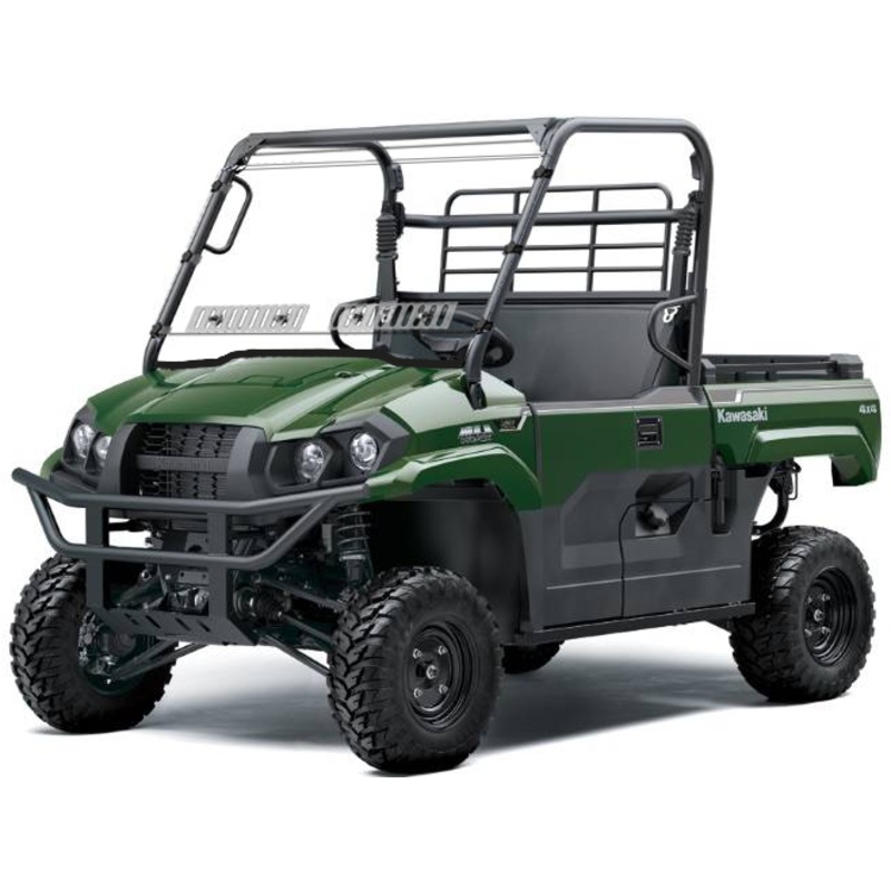 Kawasaki Mule Pro-MX Dual Vent Full Windshield by Spike