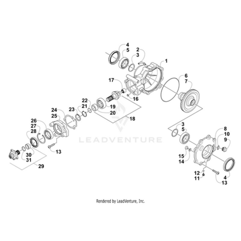 O-Ring (2-028) by Arctic Cat