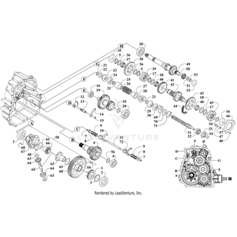 Rear Transaxle by Arctic Cat