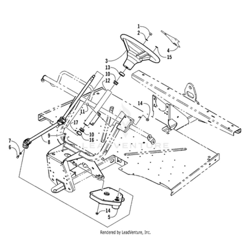 Steering Wheel (Inc. 4) by Arctic Cat