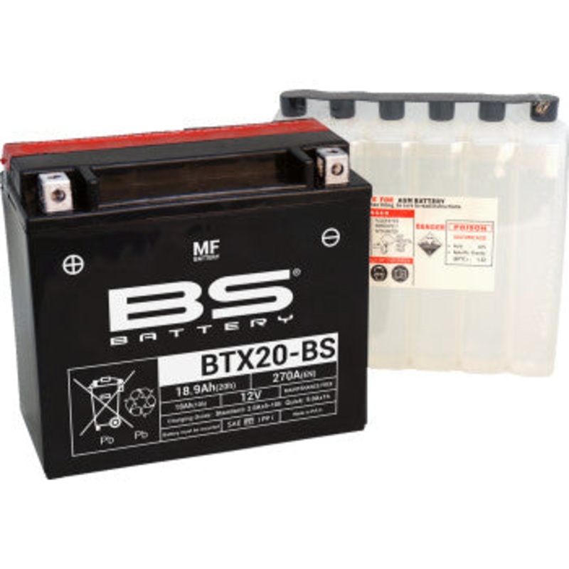 Battery – BTX20-BS (YTX) by Bs Battery