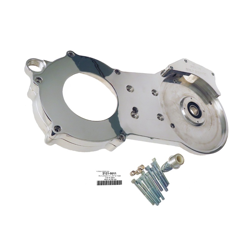 Complete Polished One Piece Motor Plate Kit