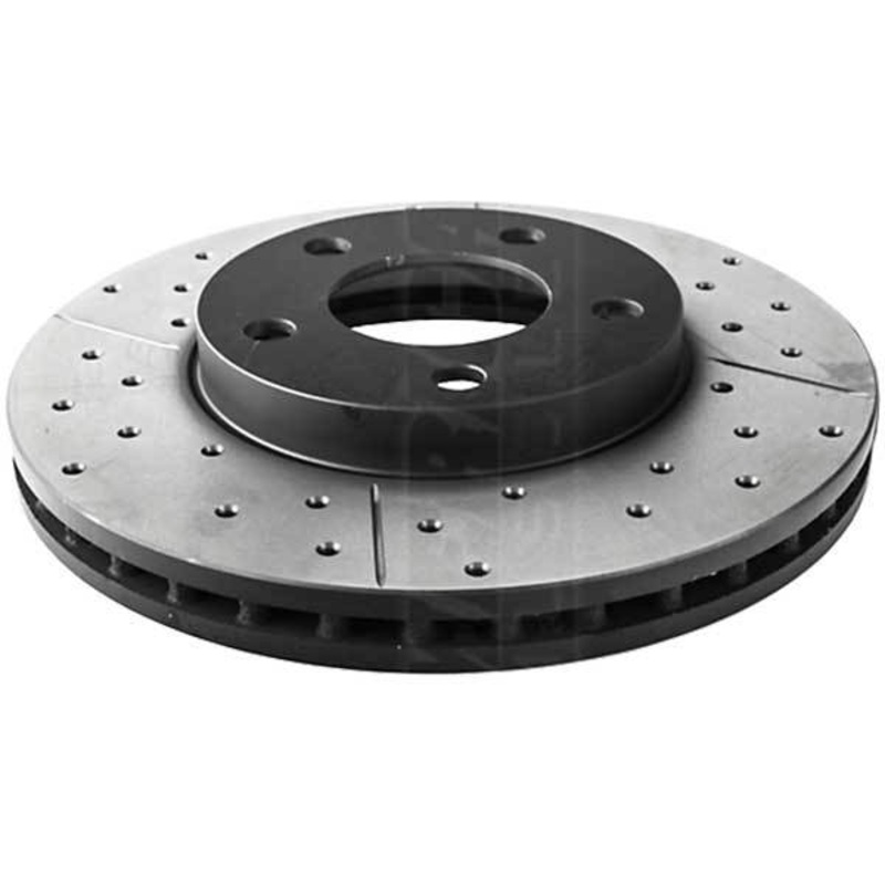 DBA Street Series X Drilled & Slotted Brake Rotor – Each – Rear