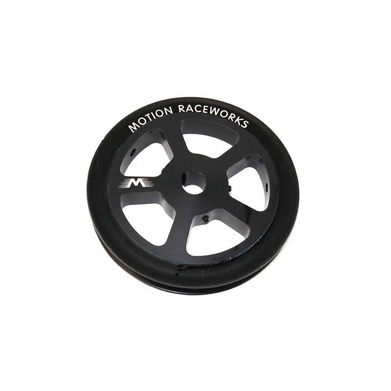 Motion Raceworks 50 Tooth 10mm wide (8mm HTD) Pulley for 5/8″ Keyed Shaft