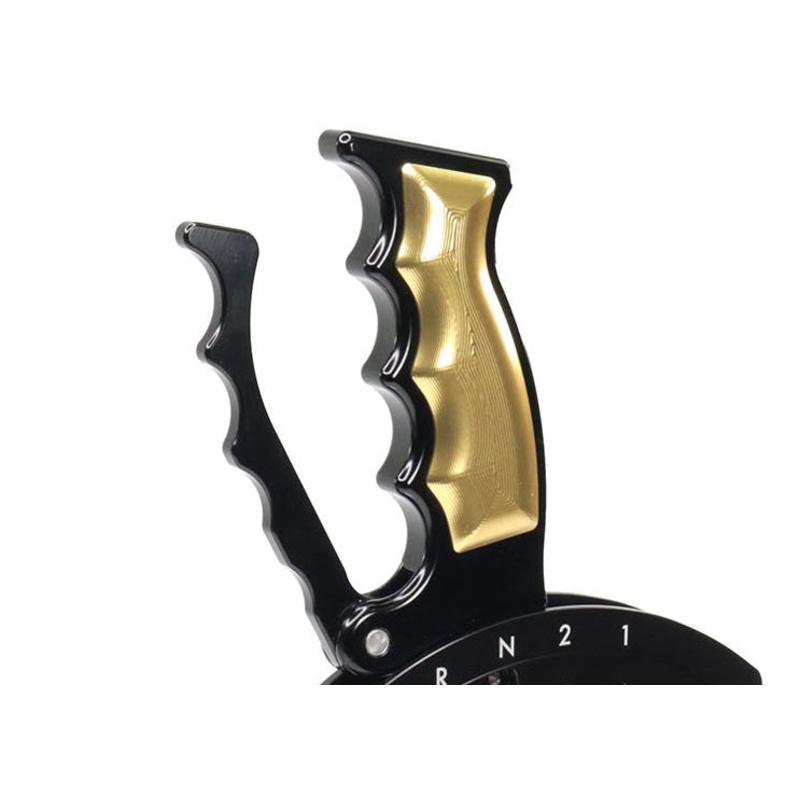 Operator Billet Grip Insert Set Gold 16-143-02