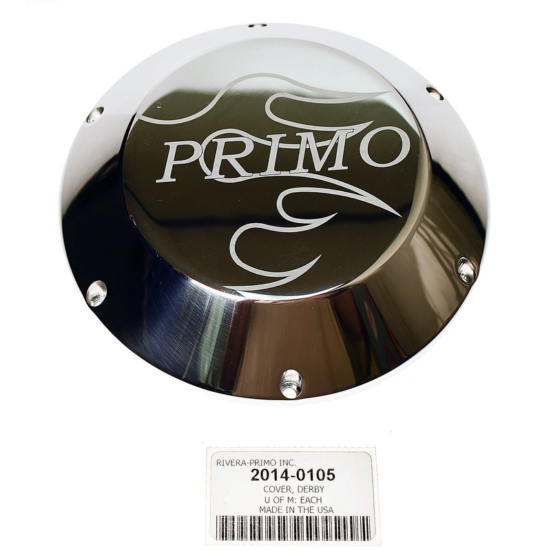 Primo Billet Aluminum Round Derby Cover