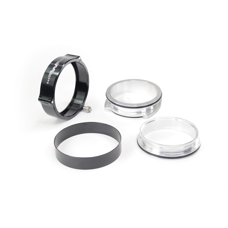 Quick Seal 4″ Connector w/ Clamp for ICON 102mm Throttle Body – BARE 10-14012-3