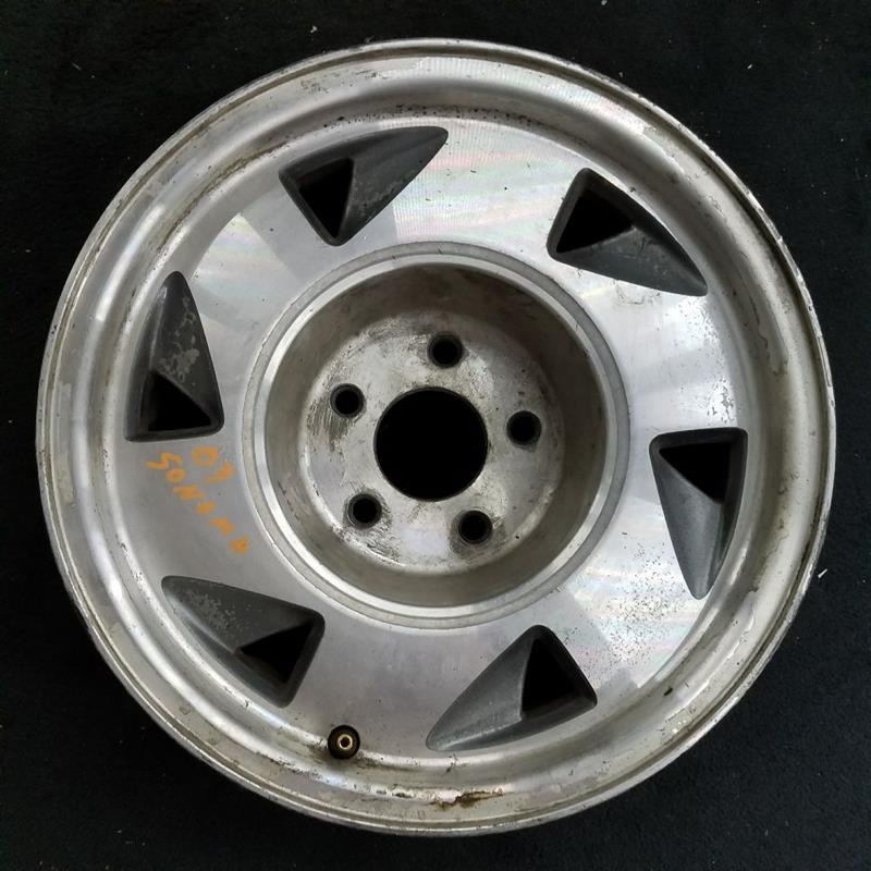 15″ BLAZER S10/JIMMY S15 98 4×2 15×7 aluminum 6 slot recessed center cap Original OEM Wheel Rim