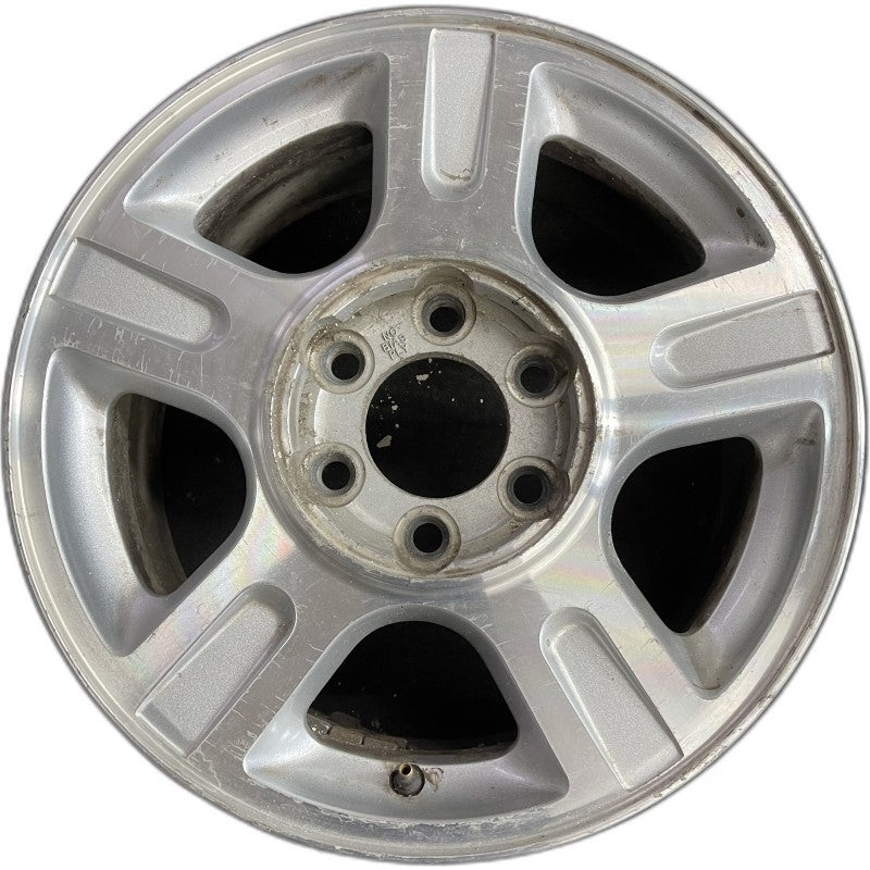 17″ EXPEDITION 03 17×7.5 5 spoke aluminum inserts in spokes Original OEM Wheel Rim