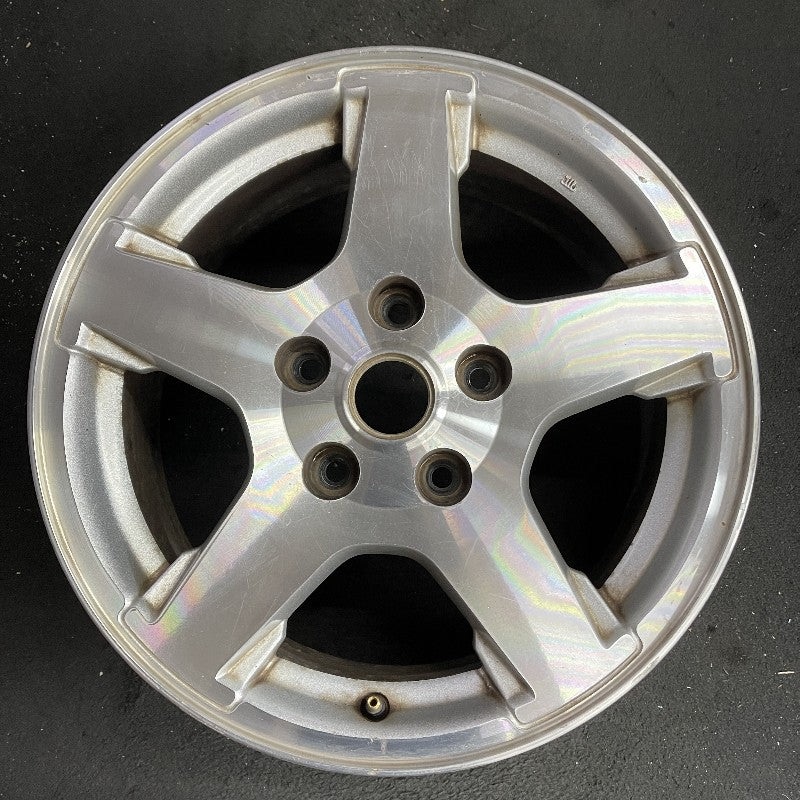 17″ GRAND CHEROKEE 05 17×7.5 Limited machined w/o inlay at end of spokes Original OEM Wheel Rim