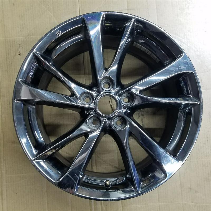 17″ INFINITI Q50 14-15 17×7.5 alloy 5 V spoke alternating spoke width chrome Original OEM Wheel Rim