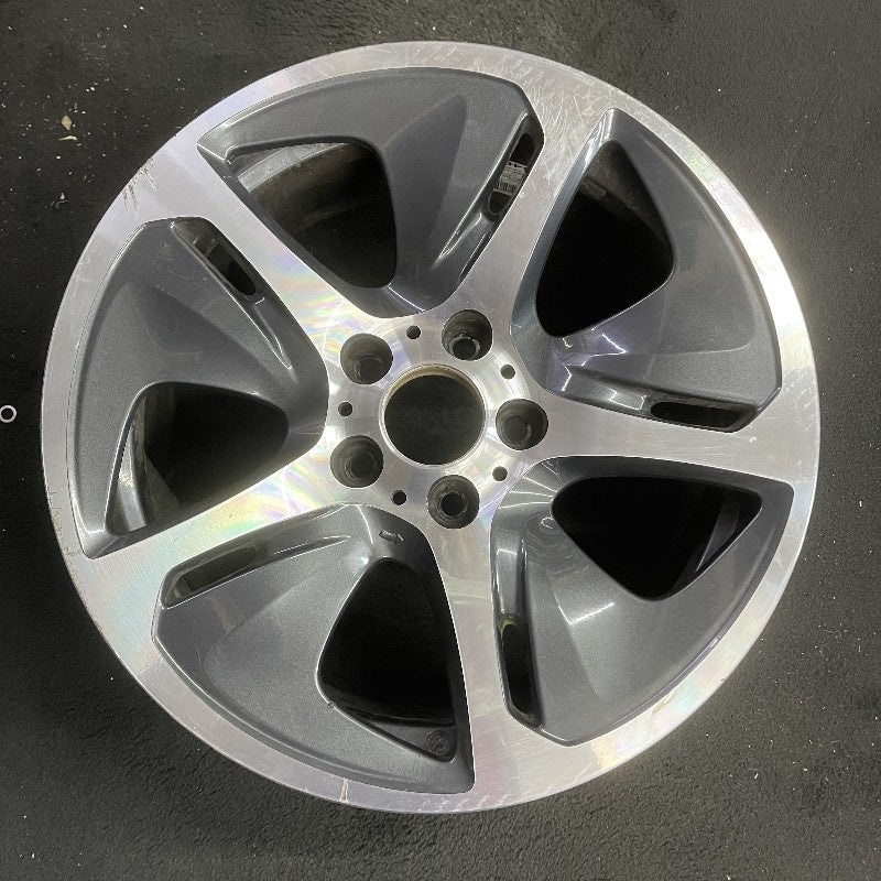 18″ BMW 528i 11-13 18×8 alloy 5 spoke directial L. Original OEM Wheel Rim