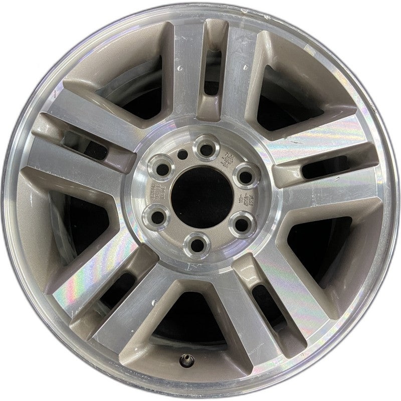 18″ FORD F150 PICKUP 04 New Style 18×7.5 aluminum 5 spoke machined face split spokes pockets Original OEM Wheel Rim