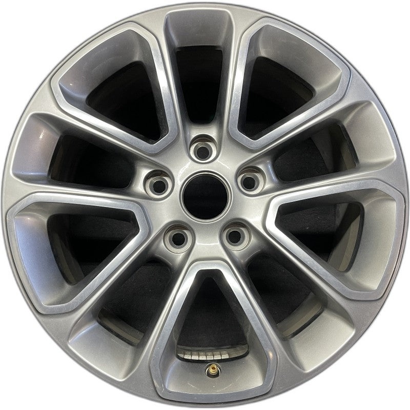 18″ GRAND CHEROKEE 14 18×8 aluminum polished with pockets opt WBL Original OEM Wheel Rim