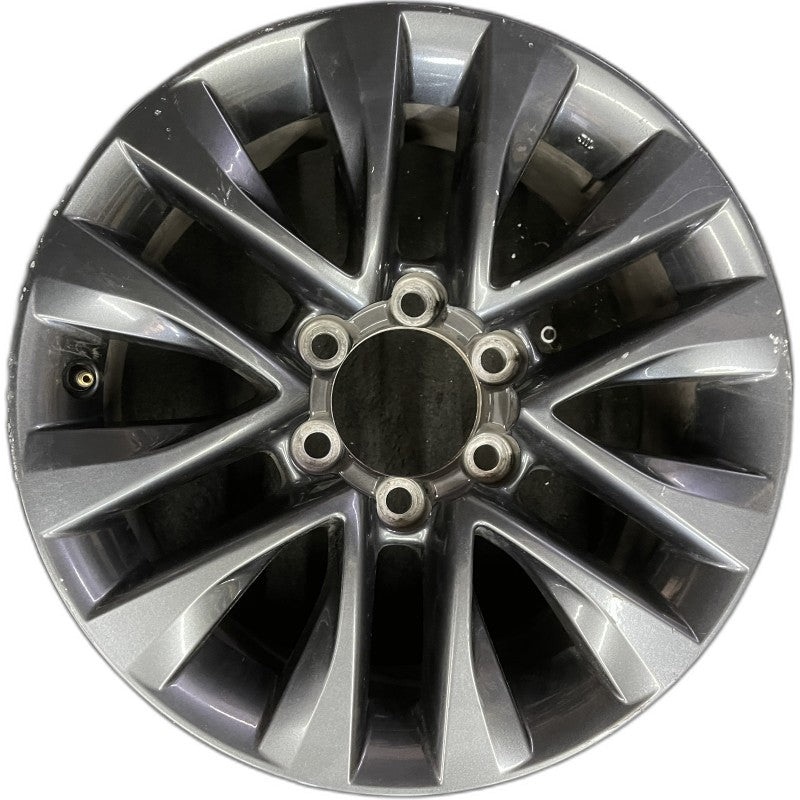18″ LEXUS GX460 17 18×7.5 alloy 6 spoke split spoke V spoke gunmetal Original OEM Wheel Rim