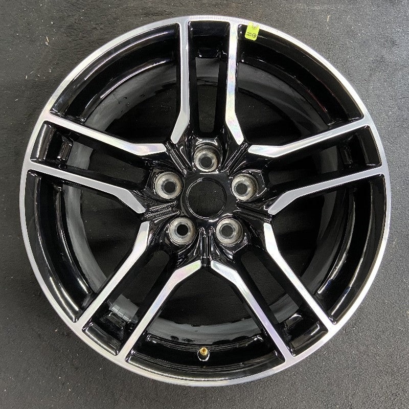 18″ MUSTANG 18-23 18×8 aluminum 10 spoke 5 split spoke Original OEM Wheel Rim