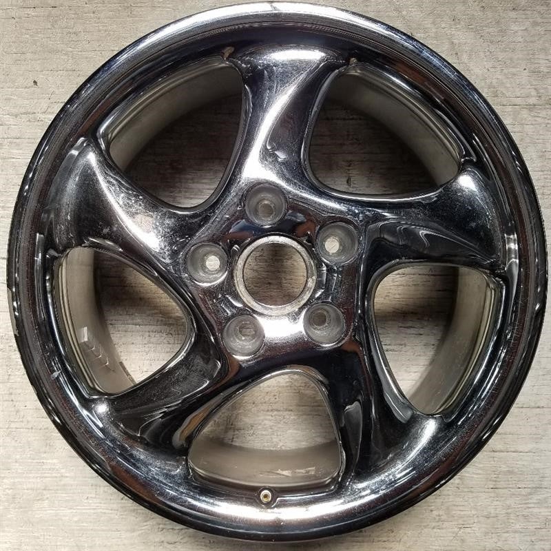 18″ PORSCHE 911 99 18×7.5 5 curved spokes Original OEM Wheel Rim