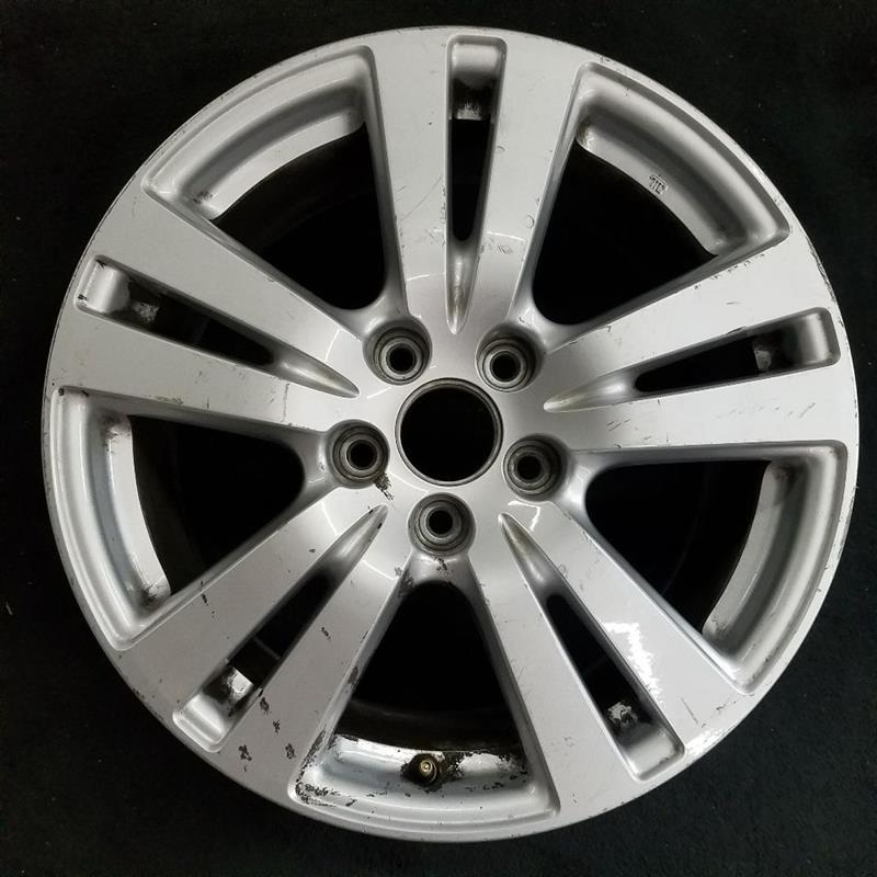18″ RIDGELINE 17-19 18×8 5 spoke double spoke face charcoal gray Original OEM Wheel Rim