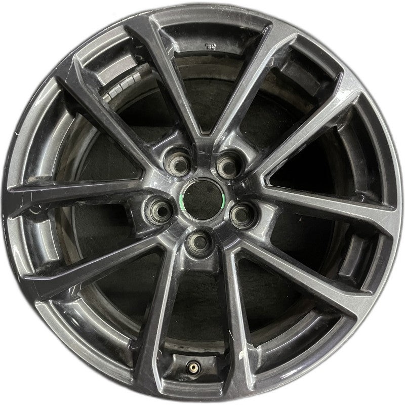 18″ WRX 18 18×8.5 alloy 5 V spoke gunmetal Original OEM Wheel Rim