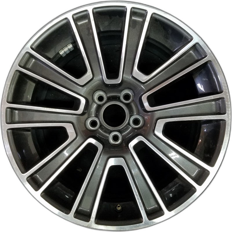 19″ MUSTANG 10 19×8.5 TPMS 10 spoke black inlay Original OEM Wheel Rim