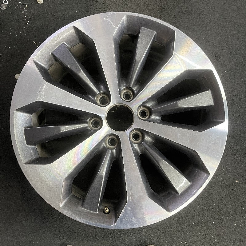 20″ FORD F150 PICKUP 17 20×8.5 12 spoke machined face flash gray pockets Original OEM Wheel Rim