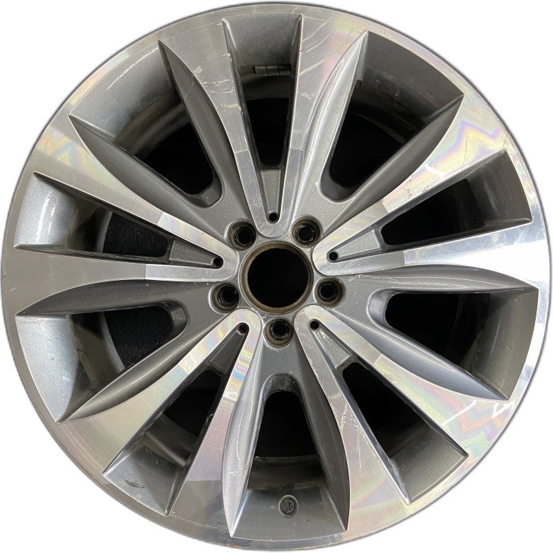 20″ MERCEDES GL-CLASS 13-15 166 Type; GL350 20×8.5 10 spoke carved spokes Original OEM Wheel Rim