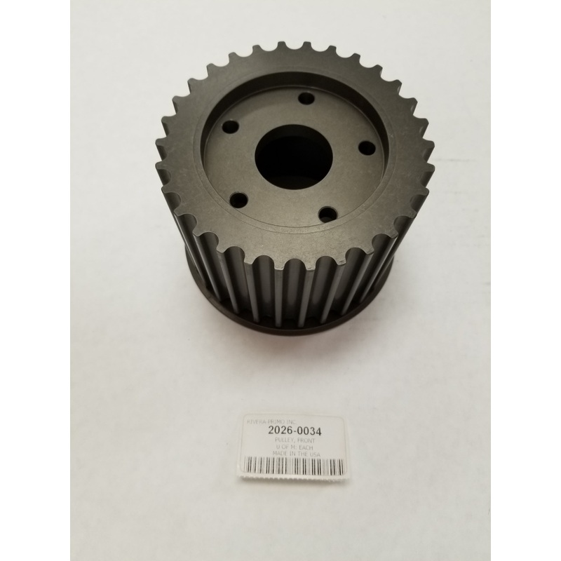 Pulley, 3.5″ Front 30T w/o Insert 3.5″ 14mm