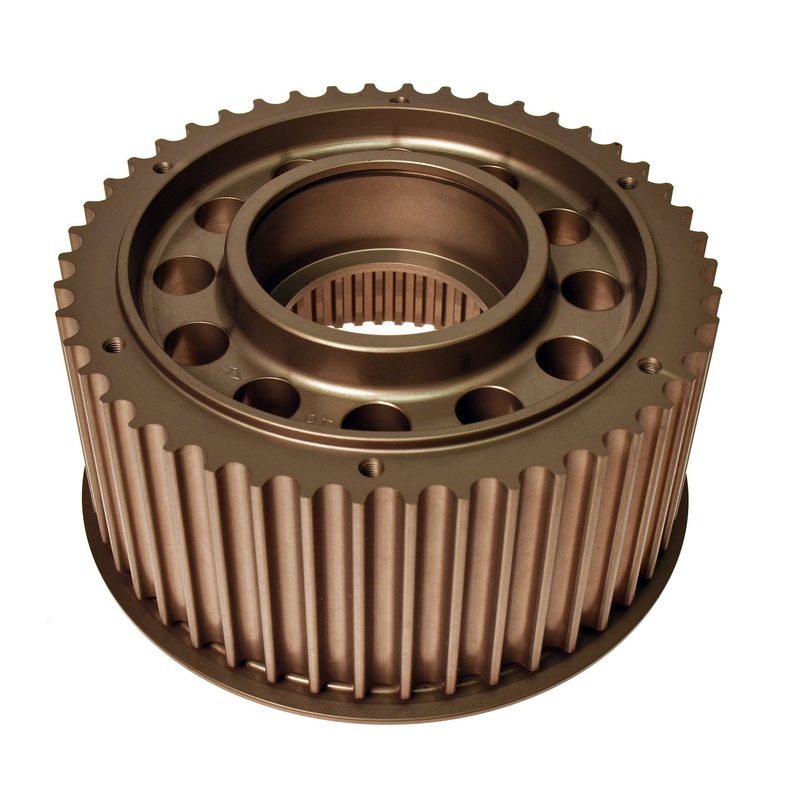 Pulley, Rear 3.5″ 14mm 46T Splined – 1990-Later BigTwin