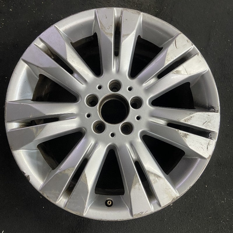 18″ MERCEDES S-CLASS 09 221 Type; S550 18×8.5 7 split spokes Original OEM Wheel Rim