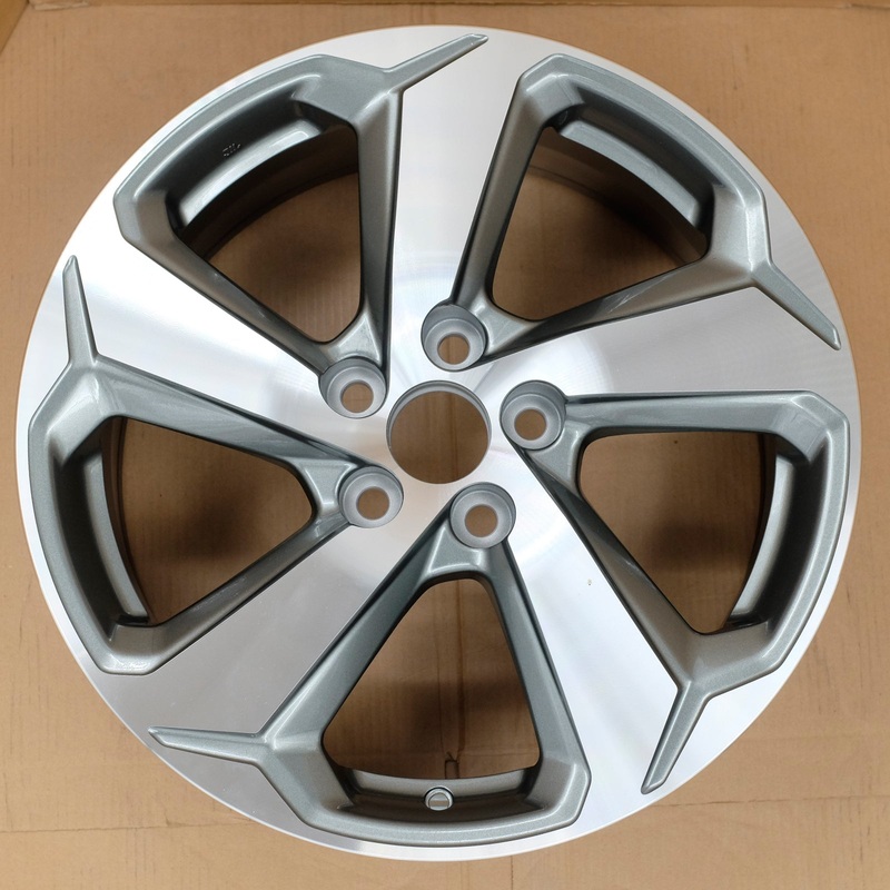 18 NEW Single 18×7 MACHINED DARK GREY Wheel for TOYOTA RAV4 2021 2022 OEM Design Replacement Rim
