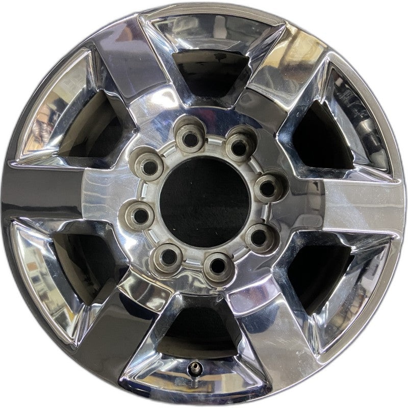 18″ SIERRA 2500 PICKUP 15-18 18×8 aluminum 6 spoke flat spoke opt PYR Original OEM Wheel Rim