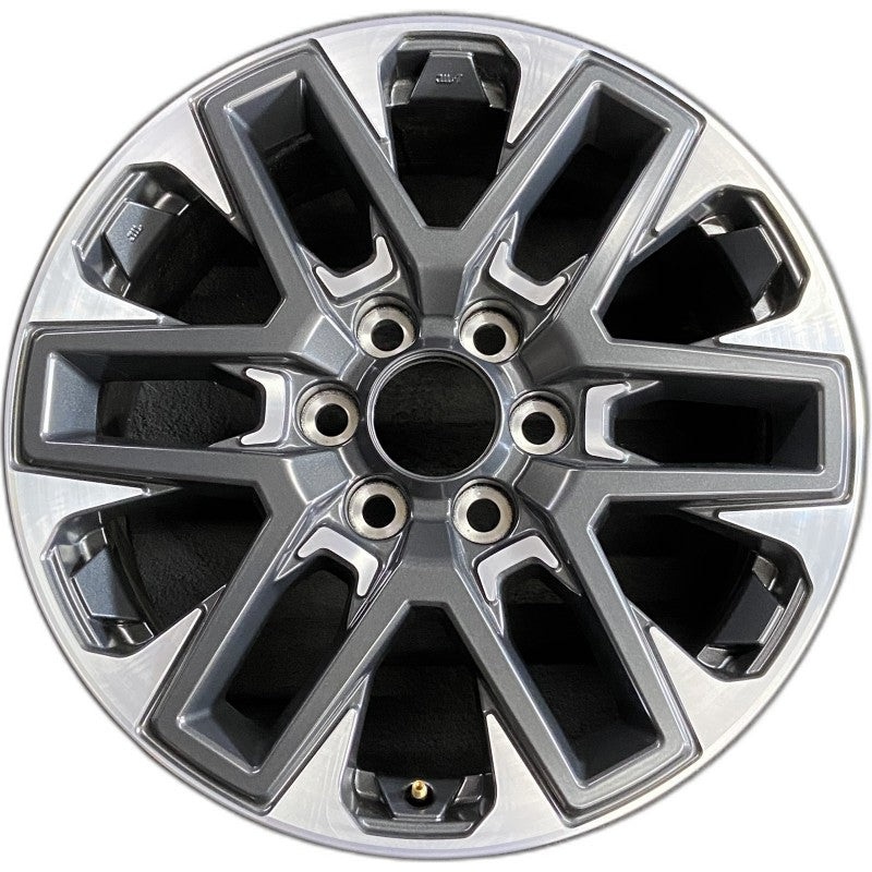 20″ SEQUOIA 23-24 20×8 open spoke 6 spoke machined face with black pockets Original OEM Wheel Rim