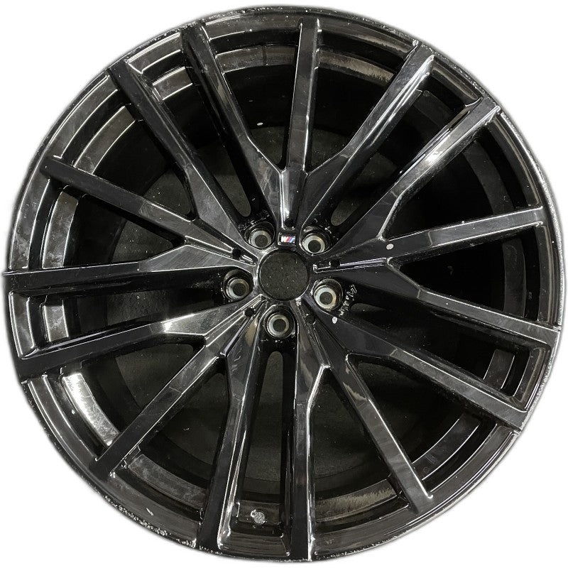 22″ BMW X5 21-24 22×10.5 15 spoke black Original OEM Wheel Rim