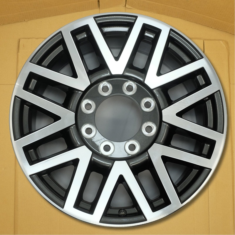 For Ford F250 F350 SD OEM Design Wheel 20″ 2017-2019 20×8 Machined Charcoal Single Replacement Rim HC3C1007PA
