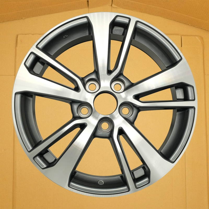 For Toyota RAV4 OEM Design Wheel 17 17×7 2016-2018 Machined Grey Single Replacement Rim