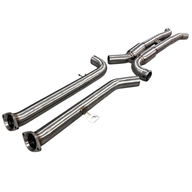 MAD Resonated H-Pipe Midpipe – BMW S58 G87 M2