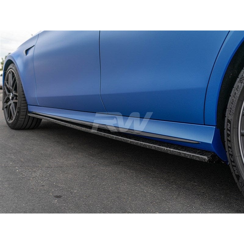 RW Carbon Forged Carbon Side Skirt Extensions – Mercedes / W213 / E63S